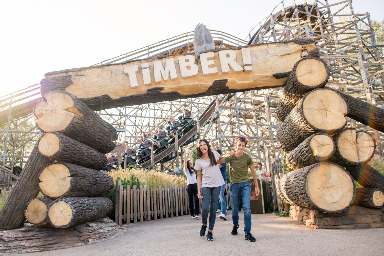 Shooting publicitaire Walibi saison 2021-2022