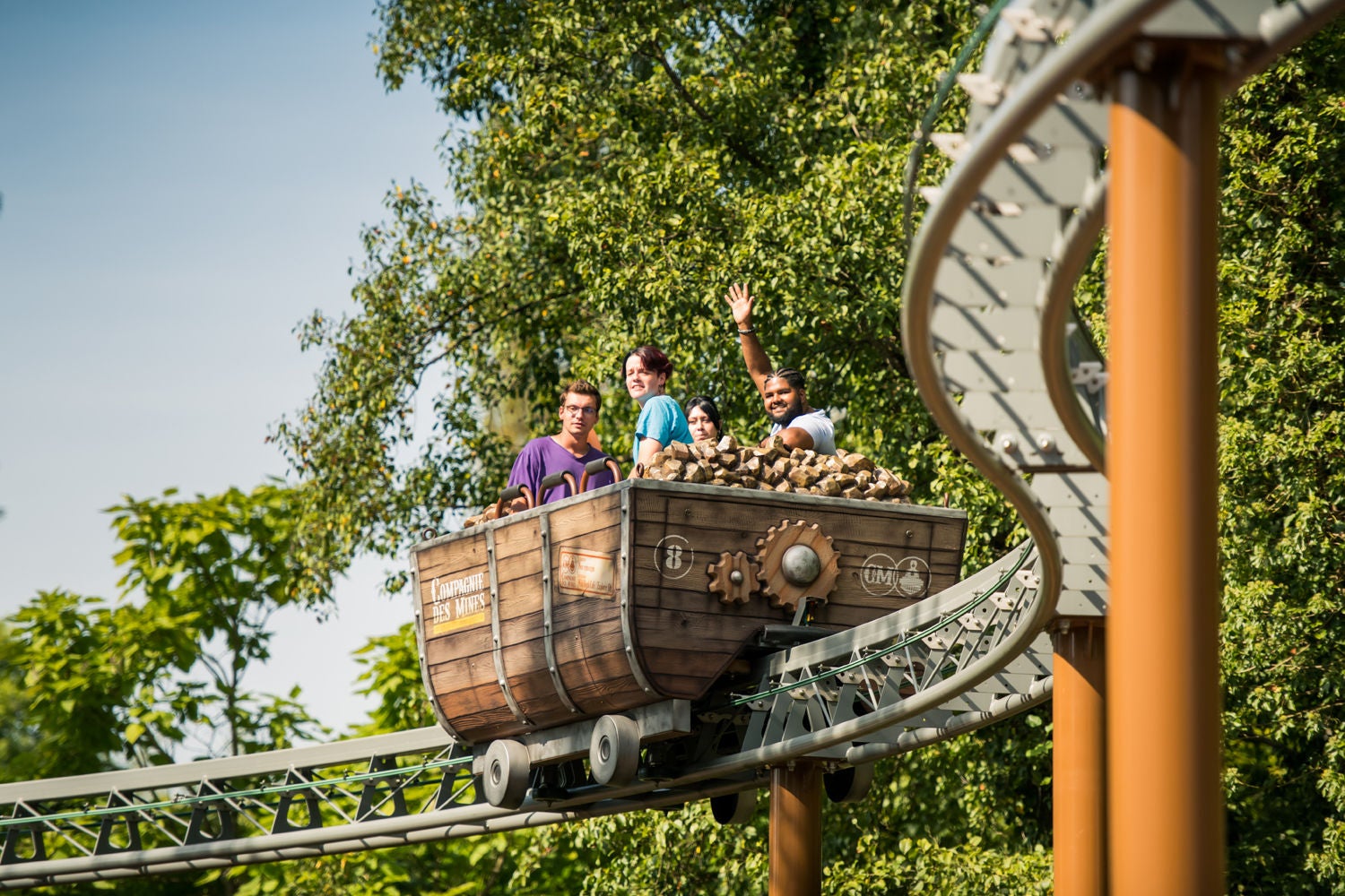 Shooting publicitaire Walibi saison 2021-2022